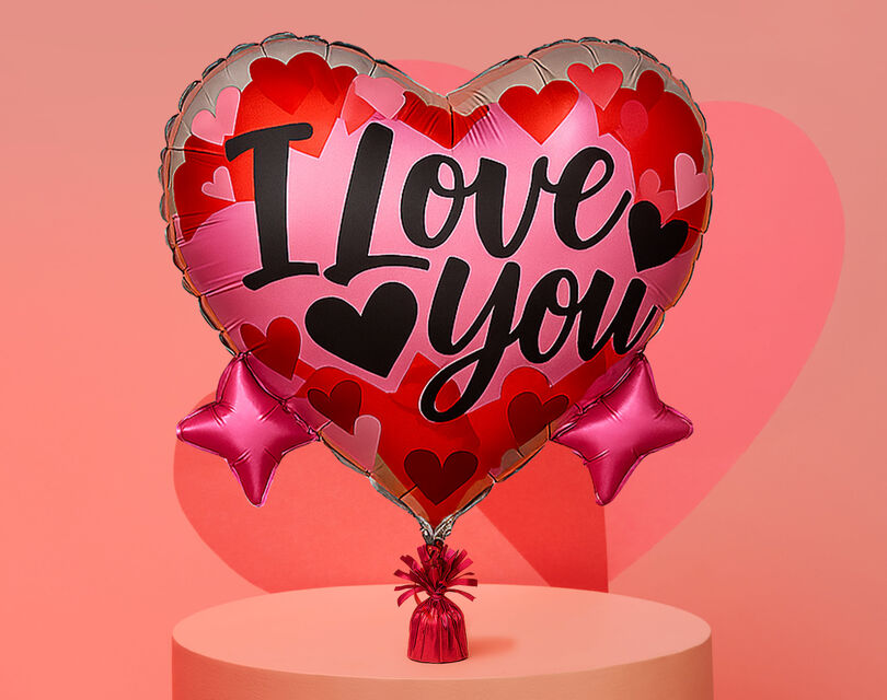 i love you valentijnsballon