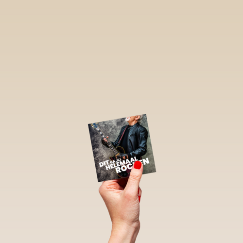 Succes kaart jij gaat dit helemaal rocken