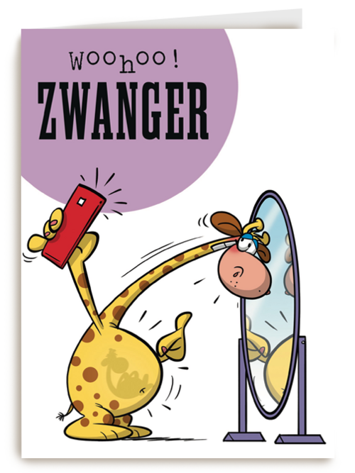 funny mail woohoo zwanger