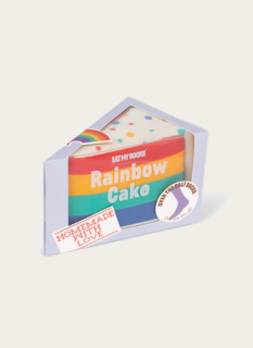 Eat My Socks Rainbow Cake Sokken
