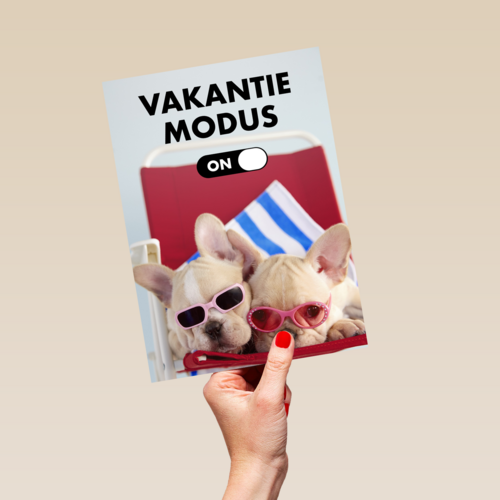 vakantiemodus aan staykation
