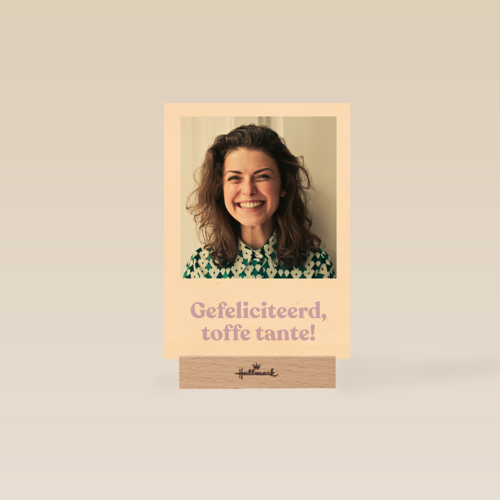 verjaardag fotokaart andc gefeliciteerd toffe tante