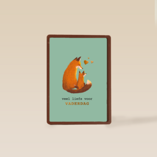 2 Vosjes Veel liefs voor Vaderdag