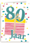 verjaardagskaart man vrouw 80 jaar
