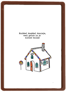 Nieuw huis knibbel knabbel knuisje