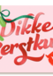 Dikke Kus kerstkaart