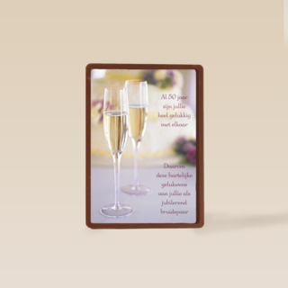 gelukwens op vijftig jaar