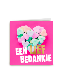 Een lief bedankje