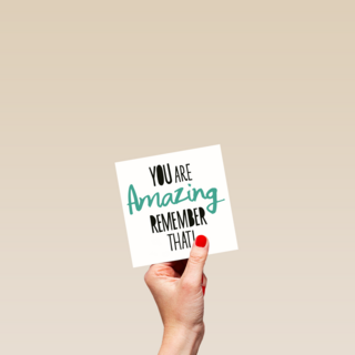 you are amazing