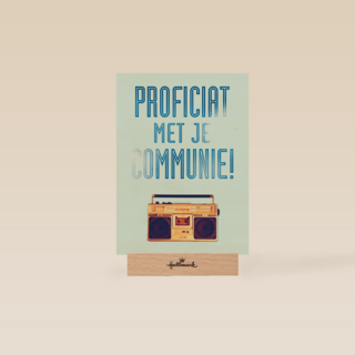Proficiat met je communie Boombox