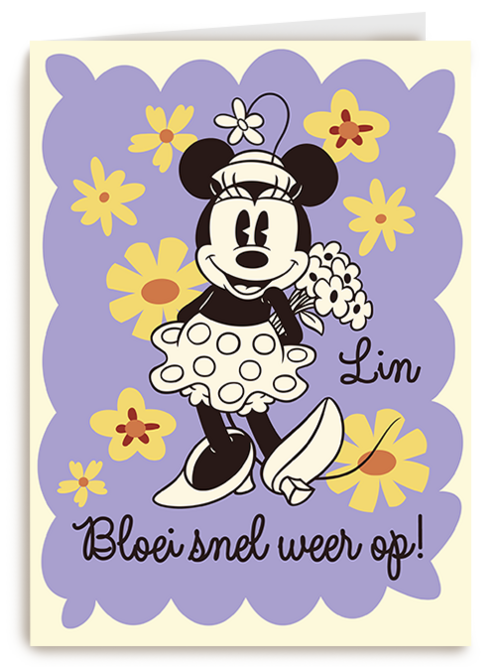 Kaart Hallmark | Operatie en revalidatie | Disney Beterschap Bloei Snel Weer Op
