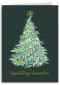 Kerstkaart klassiek Sparkling december
