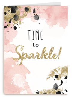 watercolor time to sparkle