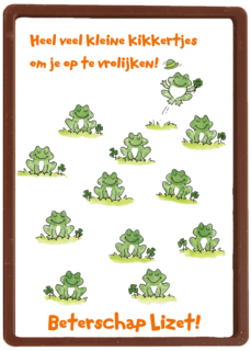 Beterschap Een Opkikkertje