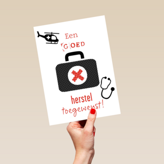 dokterskoffer goed herstel toegewenst