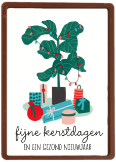 Kerstkaart Hip Gezond nieuwjaar