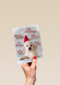 kerstpuppy met muts