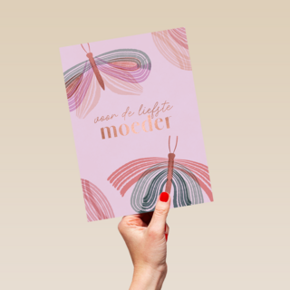 Voor de liefste moeder vlinders