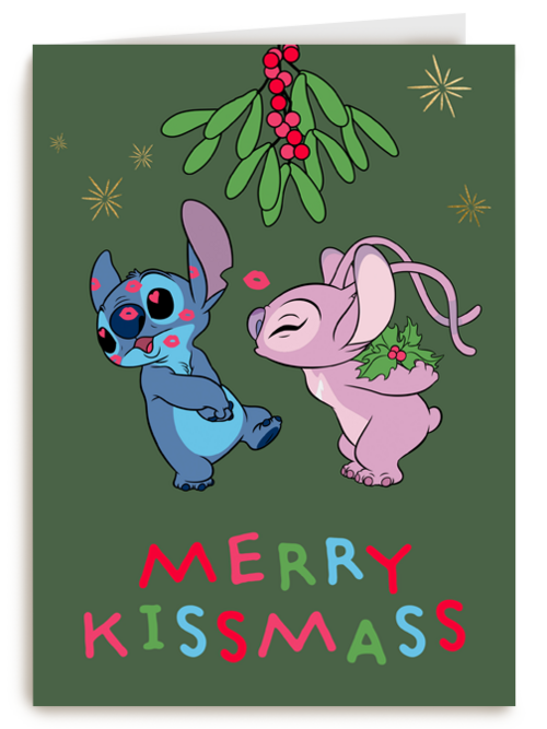 Disney kerstkaart lilo angel