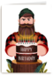 verjaardag kaart folio happy birthday man met baard