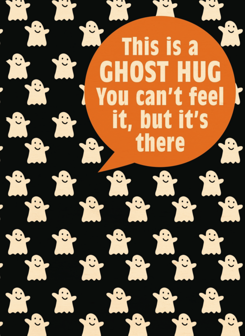Houten Kaart Halloween | Houten Kaart Hallmark | Halloween | Vers Van De Pers Halloween This Is E Ghost Hug