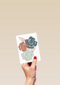 bloemen met metallic kleur