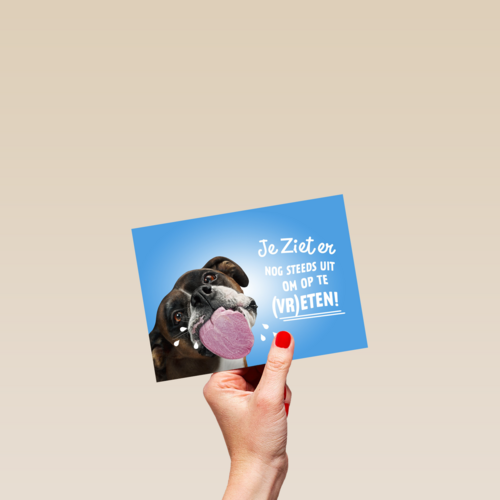 je ziet er nog steeds uit om op te vreten