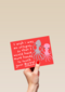 Valentijnskaart I wish I was an octopus