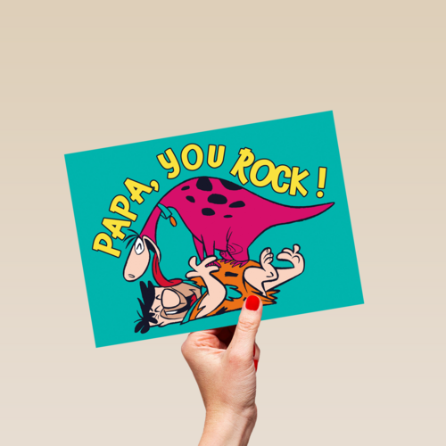 Papa You Rock Flintstones
