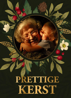 Kerst fotokaart prettige kerst