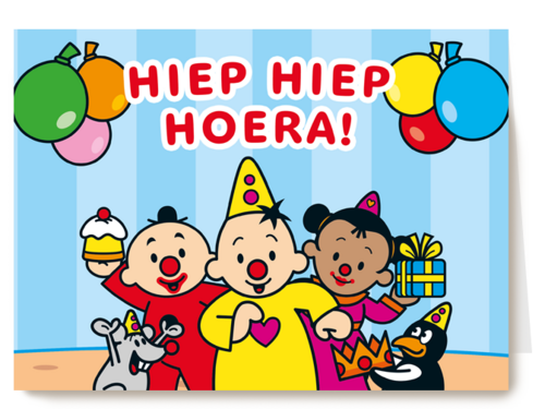 Verjaardagskaart Hallmark | Bumba Hiep Hiep Hoera