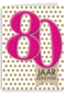 tachtig roze blokken
