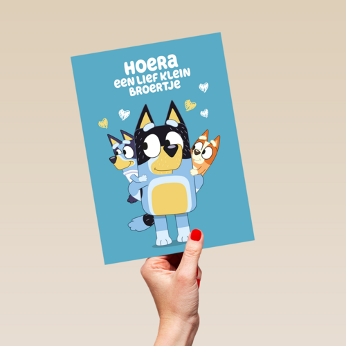 Bluey Lief Klein Broertje