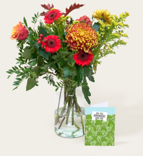 Boeket Bloemen Festive Fall