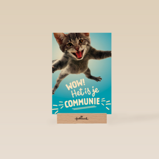 Wow het is je communie