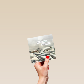 Condoleance sterkte stenen