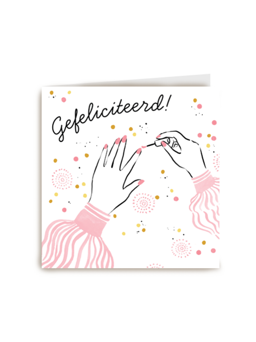 Verjaardagskaart Hallmark | Gefeliciteerd Kaart Nagellakken