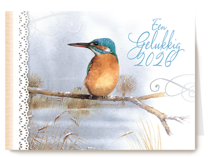 Nieuwjaar 2026 Vogel winter