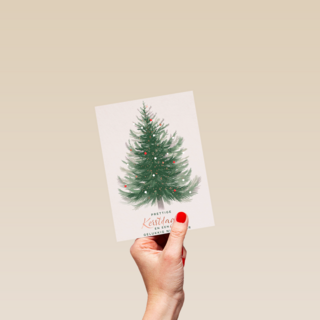 Prettige kerstdagen kerstboom