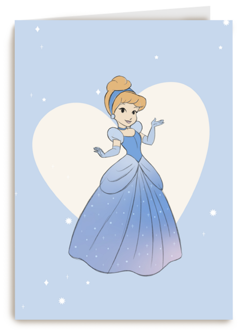 Verjaardagskaart Hallmark | Prinses Kaart Disney Verjaardag Blanco Assepoester