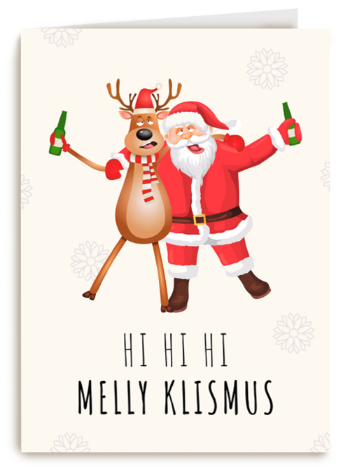hi hi hi melly klismus met de kerstman