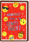 Lentefeest proficiat smileys