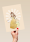 prinses kaart disney blanco belle