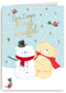 kerstkaart forever friends een lieve kerst knuffel