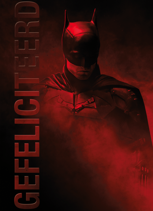 Batman verjaardagskaart man