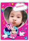 Minnie Mouse fotokaart verjaardag