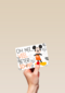 Beterschap kaart Mickey Mouse
