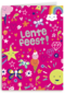Lentefeest vrolijk roze