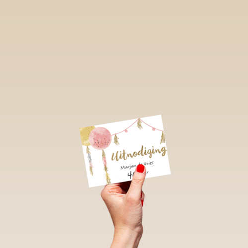 verjaardagsfeest uitnodiging versiering