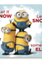 kerst minions let it snow